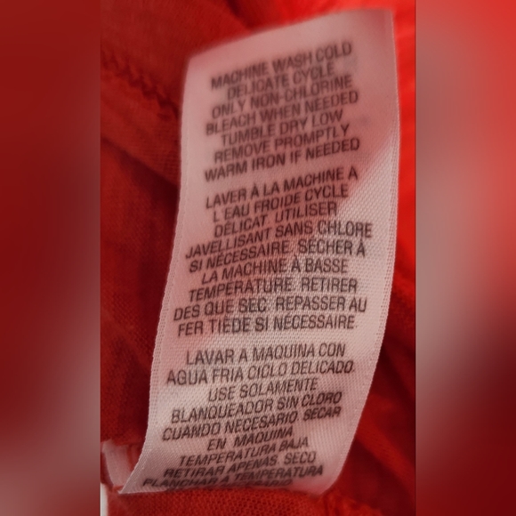 Cute SPLENDID Anthropologie Orange Racer Back Tank Top EUC - Picture 5 of 6